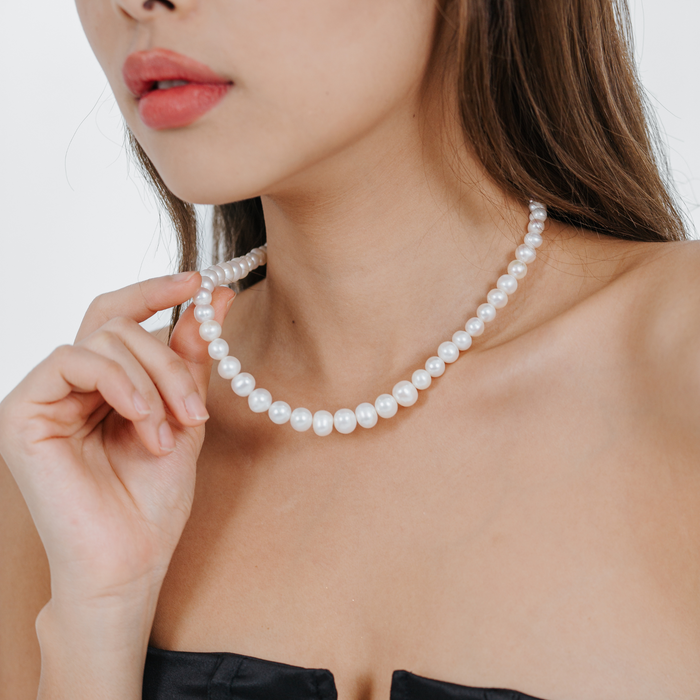 Gaia Freshwater Pearl Necklace